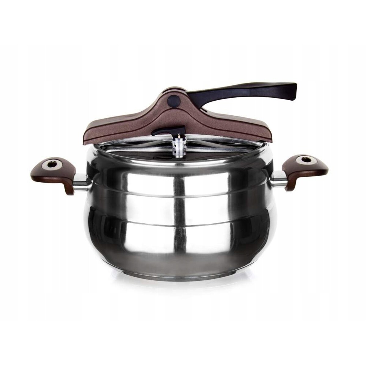 SZYBKOWAR garnek parowy 5 L BROWN uchwyt sprzęt na prezent szybki obiad