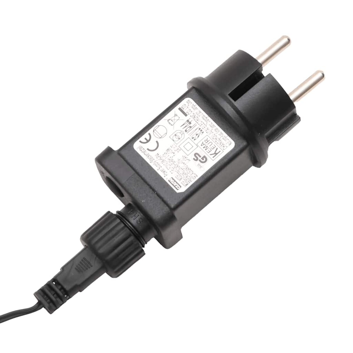 vidaXL Siatka lampek, zimne białe światło, 3x2 m, 204 LED