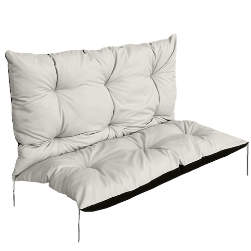 Poduszka Ogrodowa Na Huśtawkę Ławkę 100X60X50 Cm Na Meble Palety Wodoodporna Beżowa