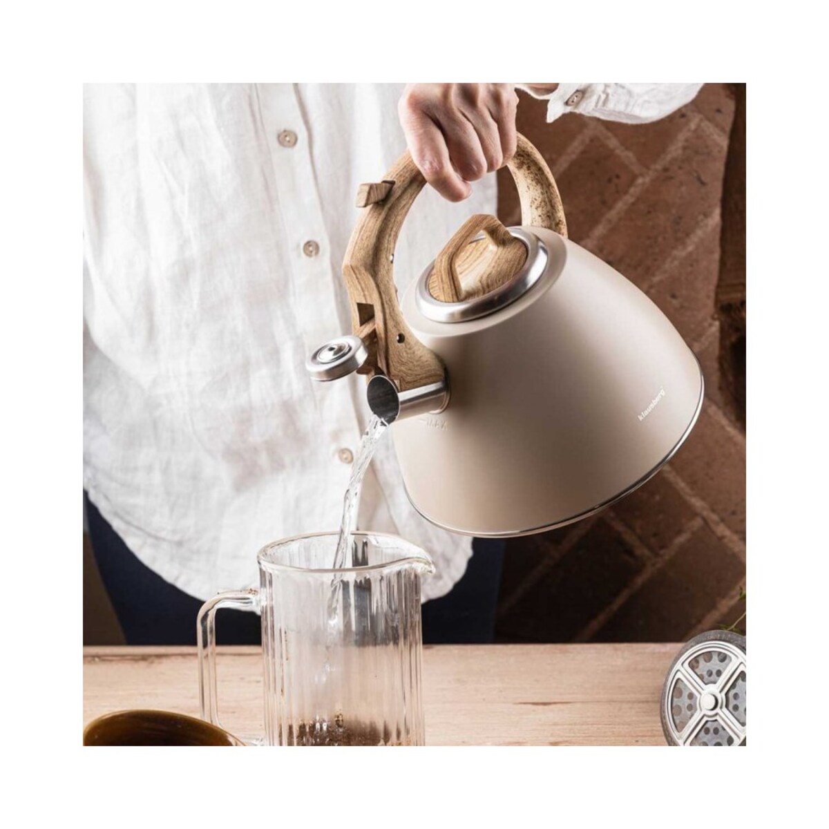 Klausberg czajnik z gwizdkiem 2,5l 64823