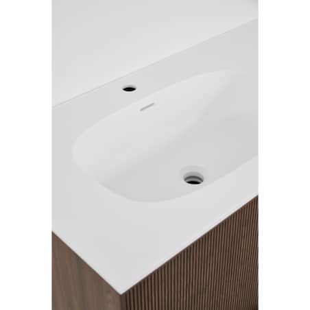 Szafka łazienkowa wisząca z umywalką, 120 cm, Enidika