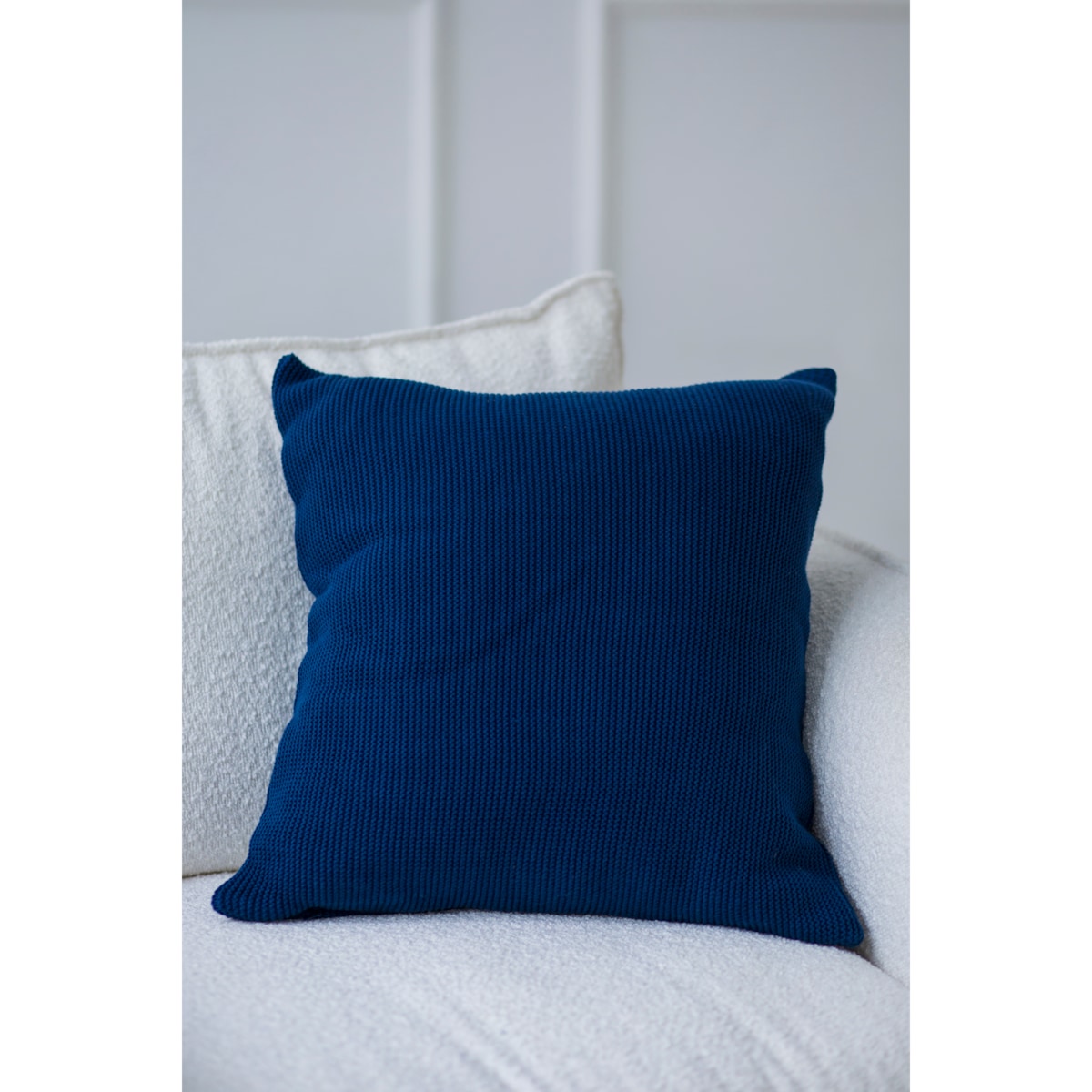 Poszewka klasyczna granatowa, 50 x 50 cm, La Manta
