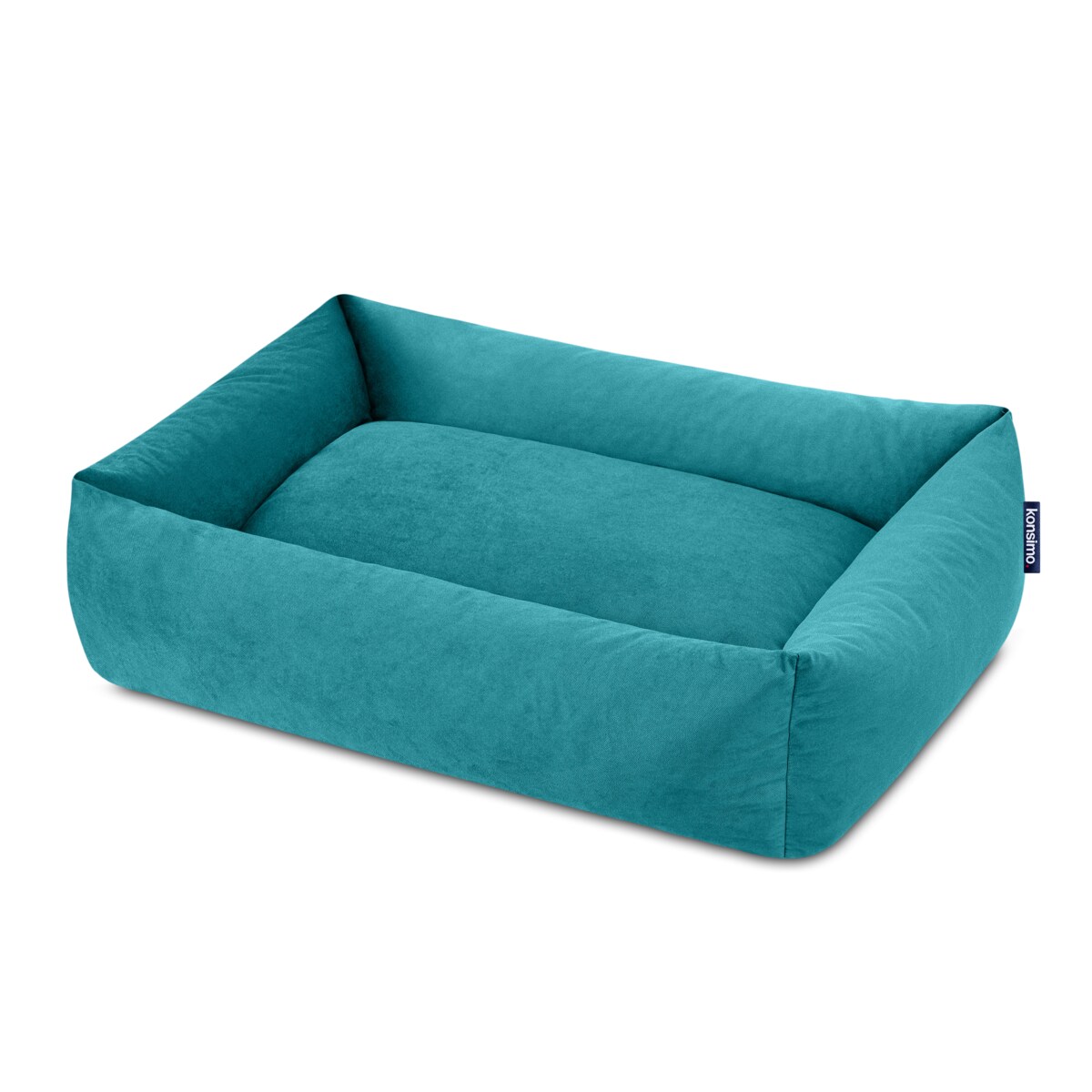 KONSIMO CANINI Legowisko dla małej rasy psa, turkusowy