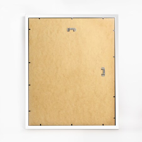 Ramka na zdjęcia 40x50 cm biała rama MDF z plexi do powieszenia pion poziom klasyczna prostokątna ramka FRAMAI®