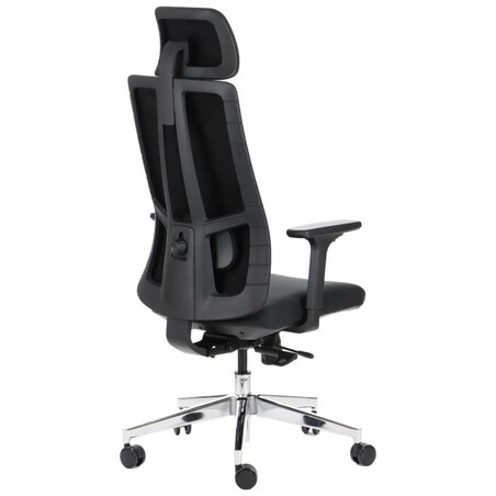 Fotel biurowy AKCENT F czarny