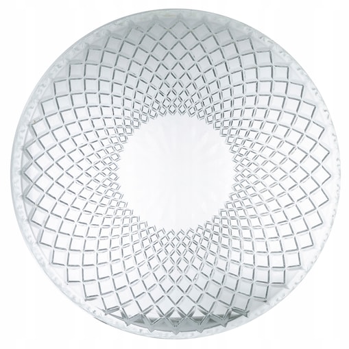 PATERA SZKLANA retro przezroczysta śr. 32cm