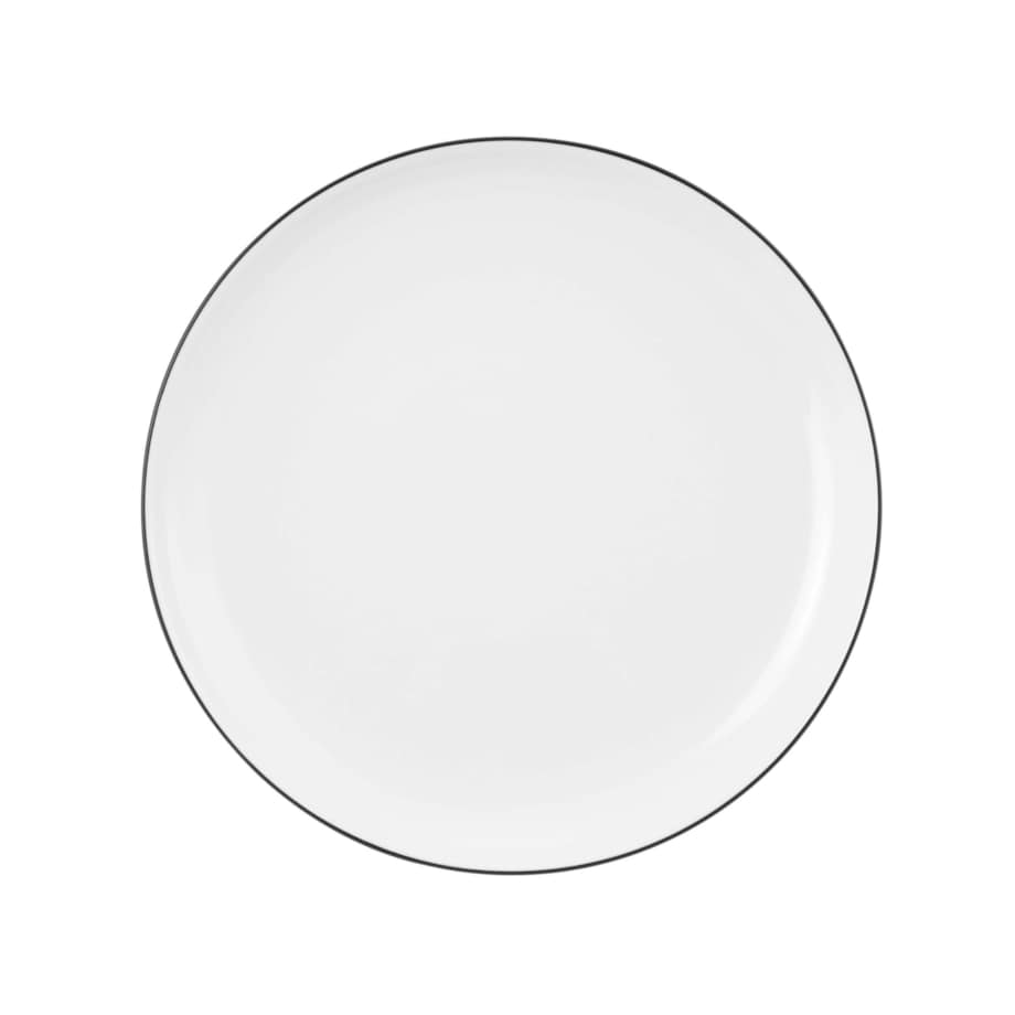 SELTMANN LIDO BLACK LINE Zestaw 6 talerzy obiadowych 17 cm