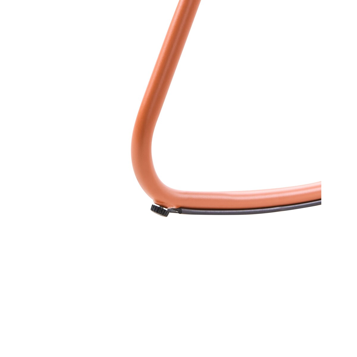 Fotel bujany ogrodowy TURI Metal Pomarańczowy