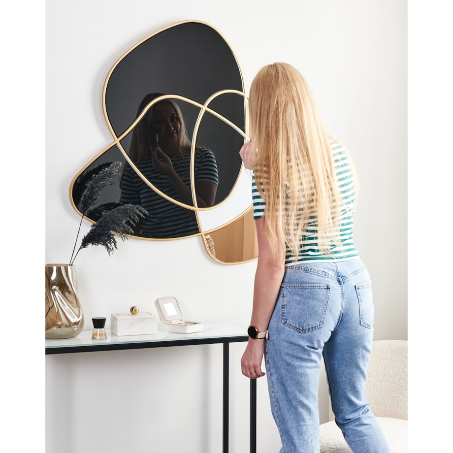 Lustro ścienne TAILLY Czarny