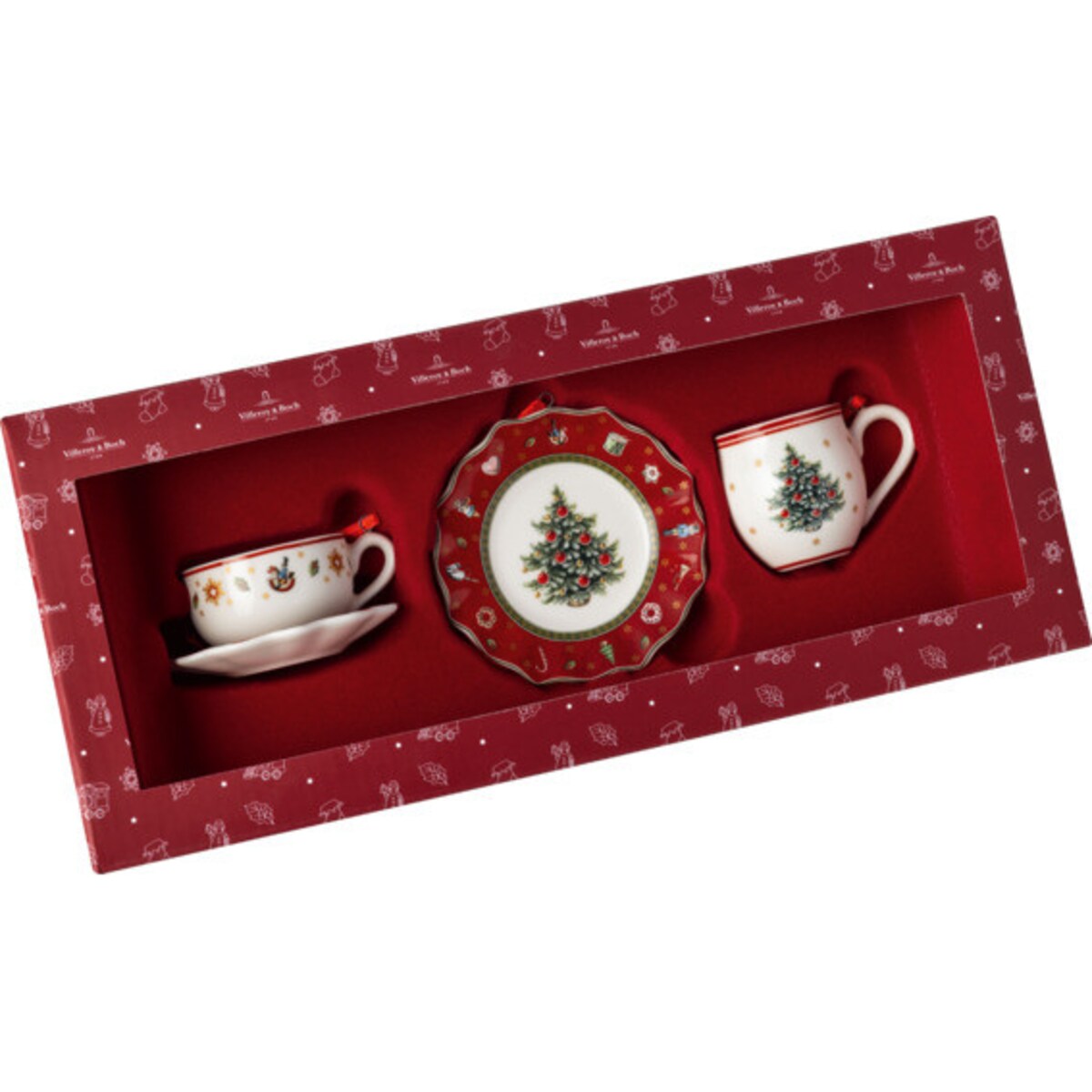 Zestaw 3 zawieszek na choinkę Toy's Delight Decoration Ornaments Villeroy & Boch