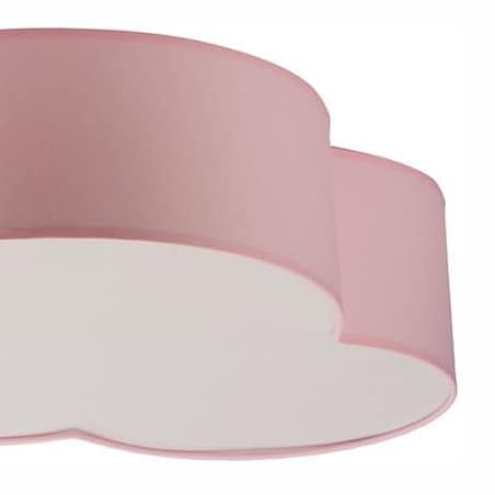 Lampa do dziecięcego pokoju sufitowa Cloud 6072 TK Lighting chmurka różowa