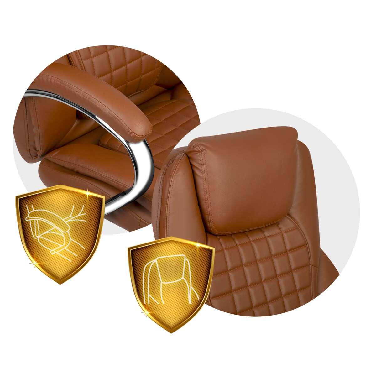 Fotel biurowy gabinetowy krzesło biurowe Sofotel Batory