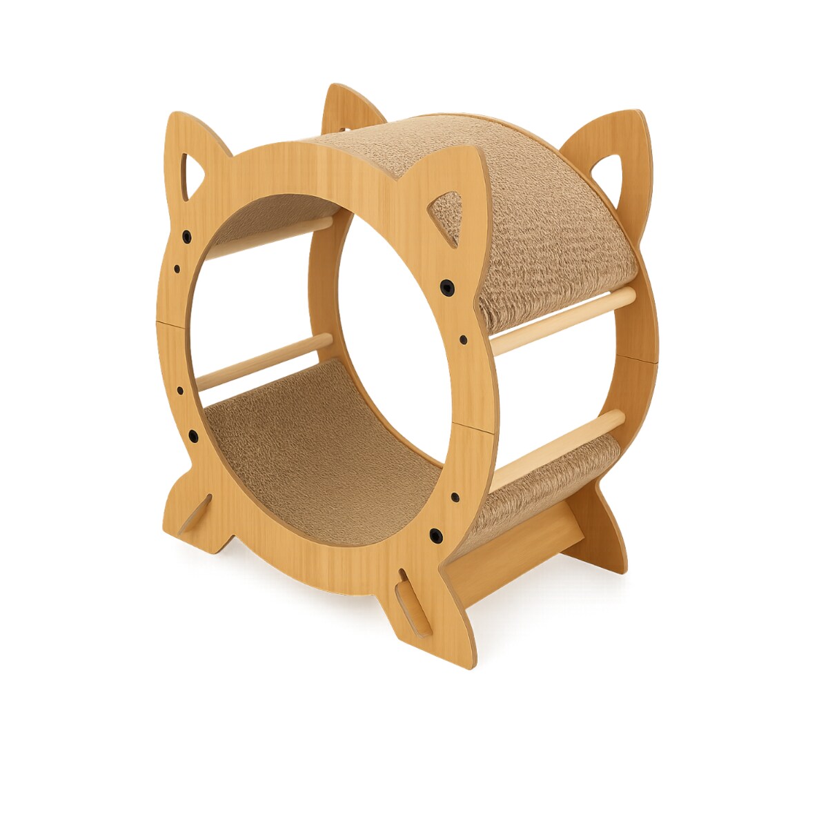 Drapak dla kota tekturowy kartonowy domek budka