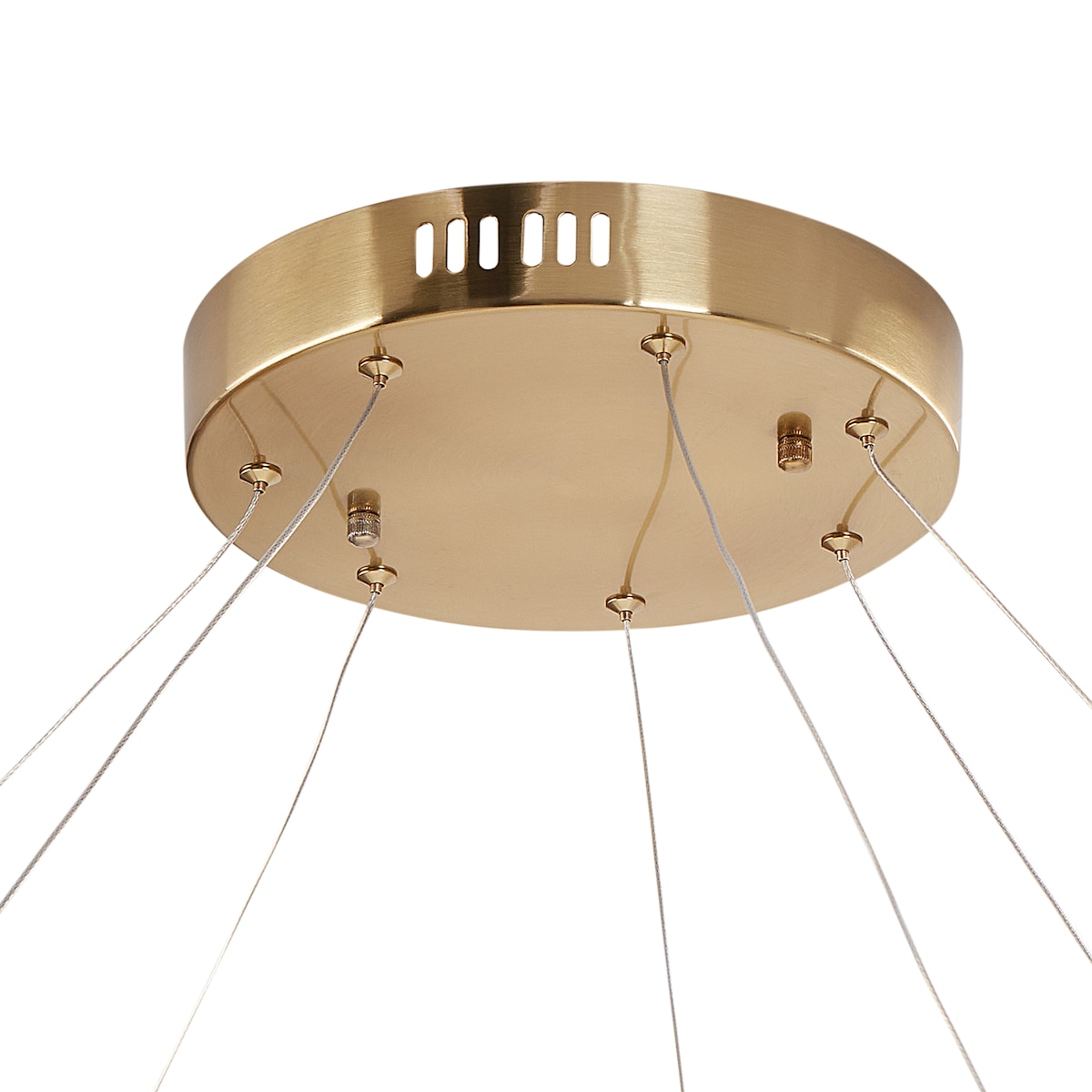 Żyrandol LED PERQUENO Metal Złoty