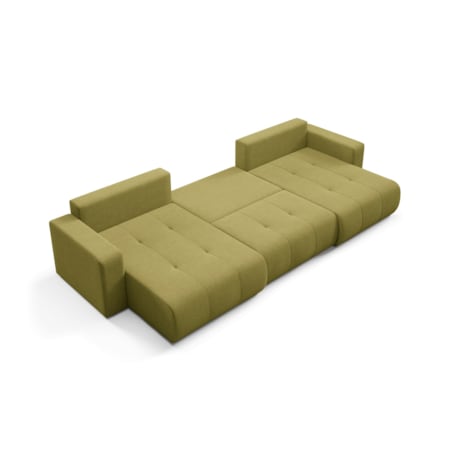 Narożnik MOLINIO U z funkcją spania Kolor: Wind 35