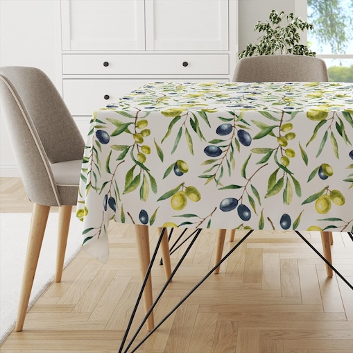 Obrus SUMMER wzór SM11 | oliwki - 150 x 240 cm