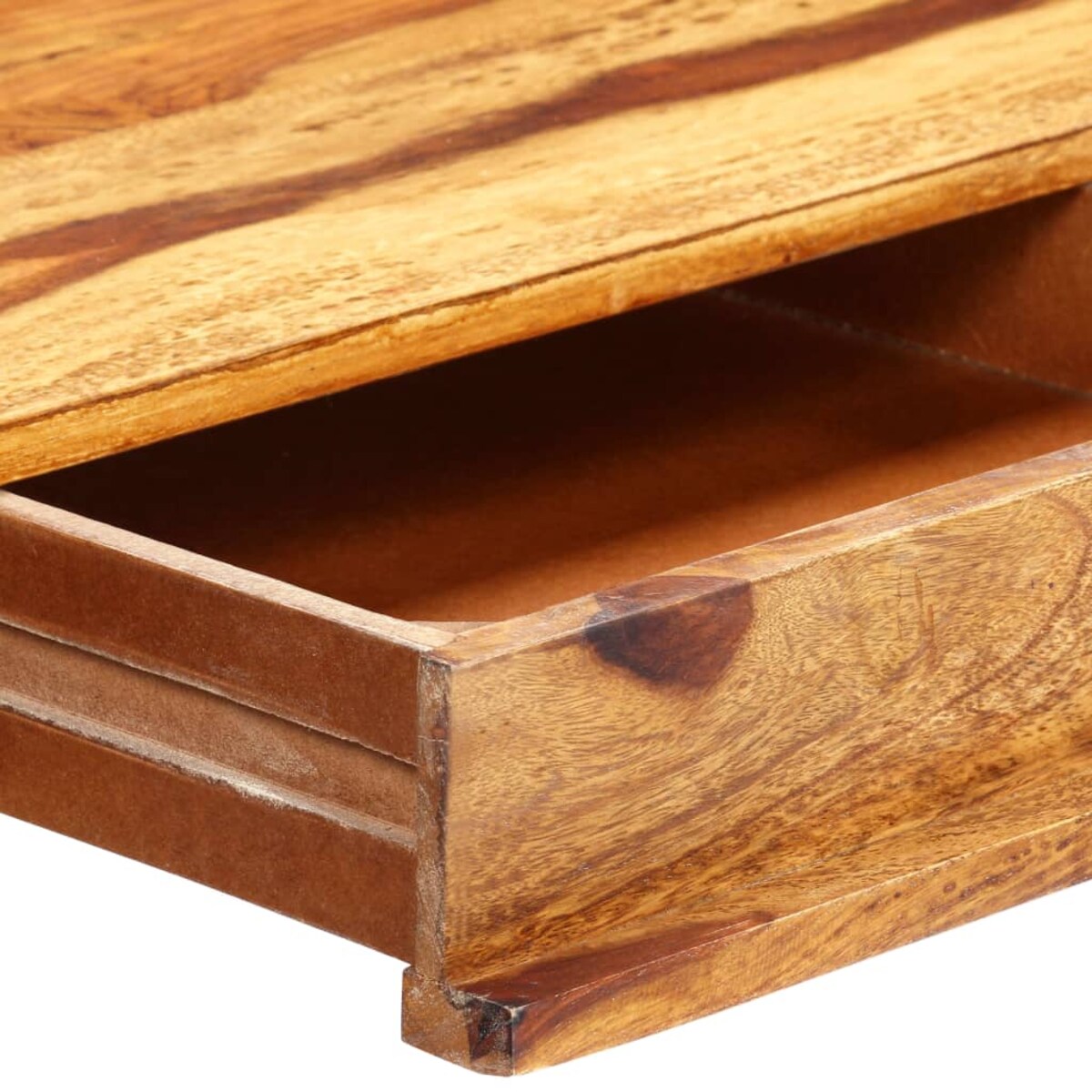 vidaXL Biurko, 115 x 50 x 85 cm, lite drewno akacjowe