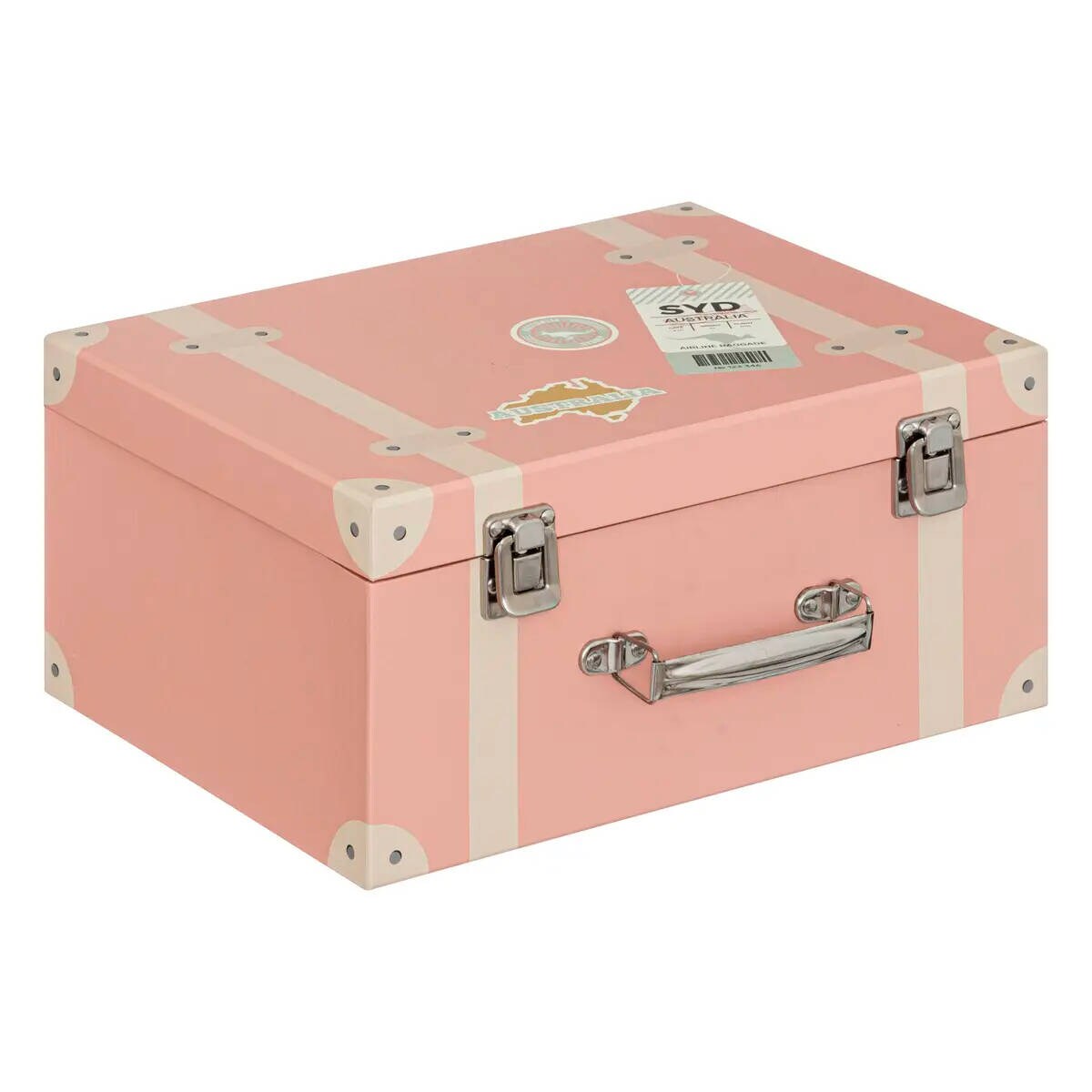 Pudełka dekoracyjne kuferki SUITCASE, 3 sztuki