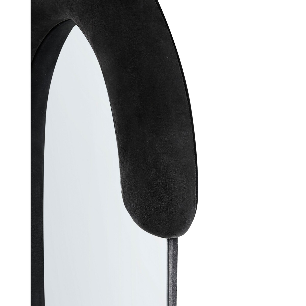 Lustro ścienne LOCHES 158 cm Czarny