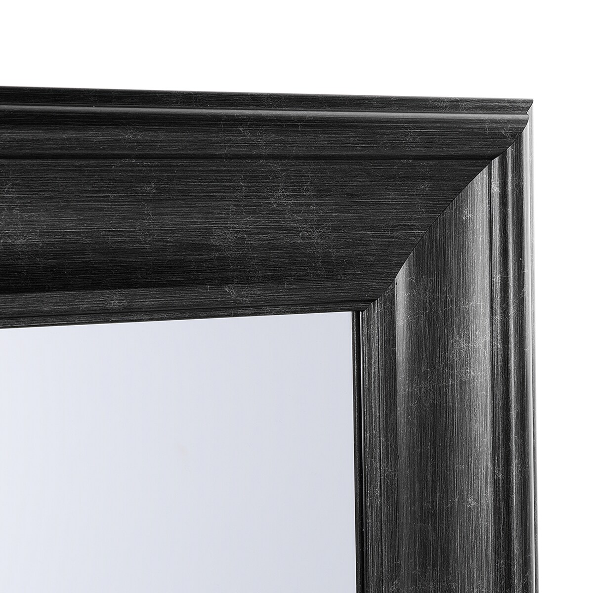 Lustro ścienne LUNEL 60 cm 90 cm Czarny