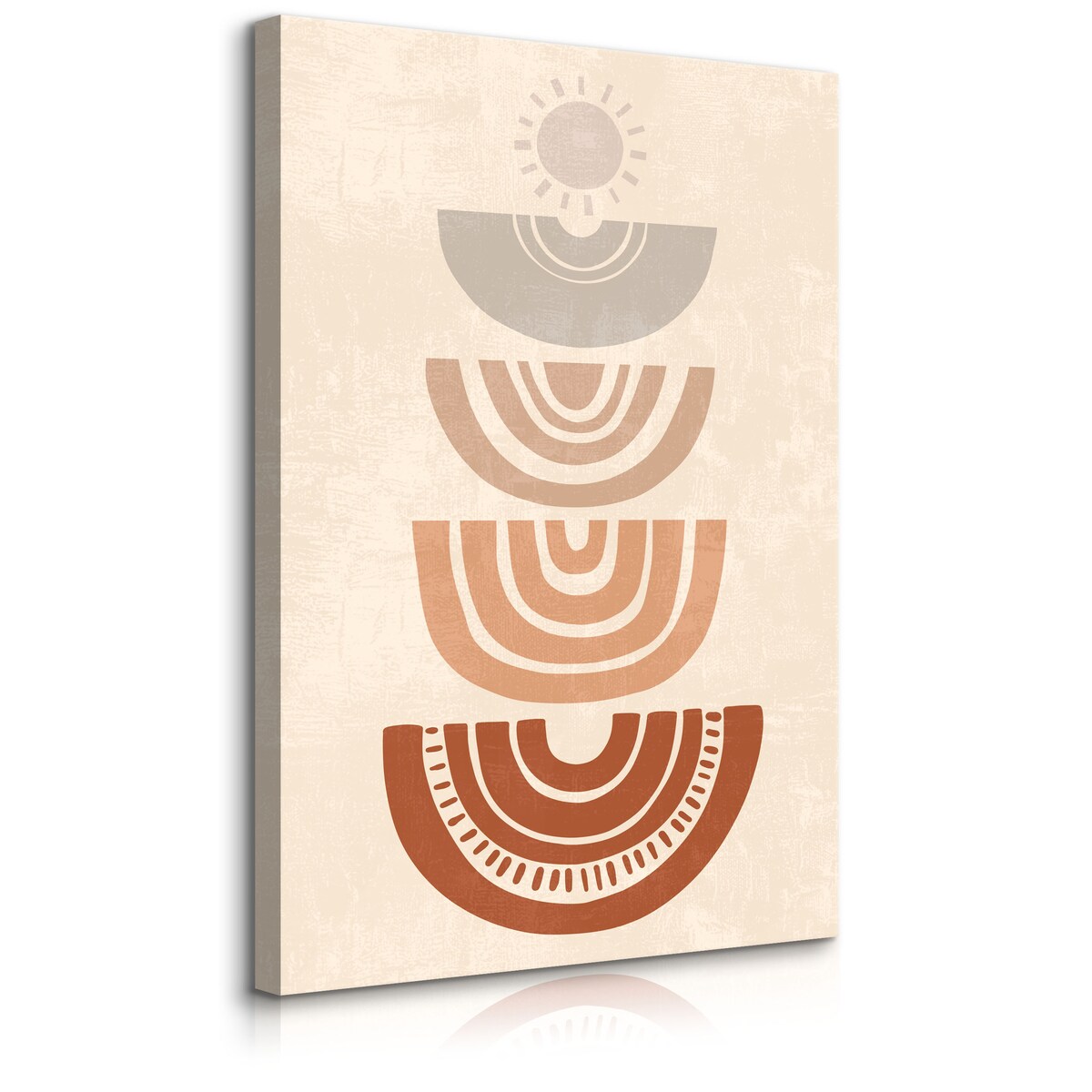 Obraz Styl Boho Kształty Starożytne 80x120cm