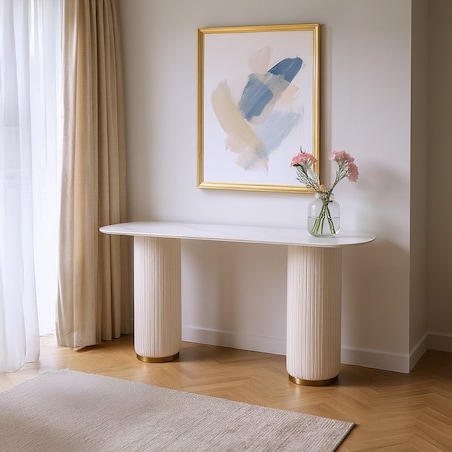 Konsola plisowana Blanka 160x35x85