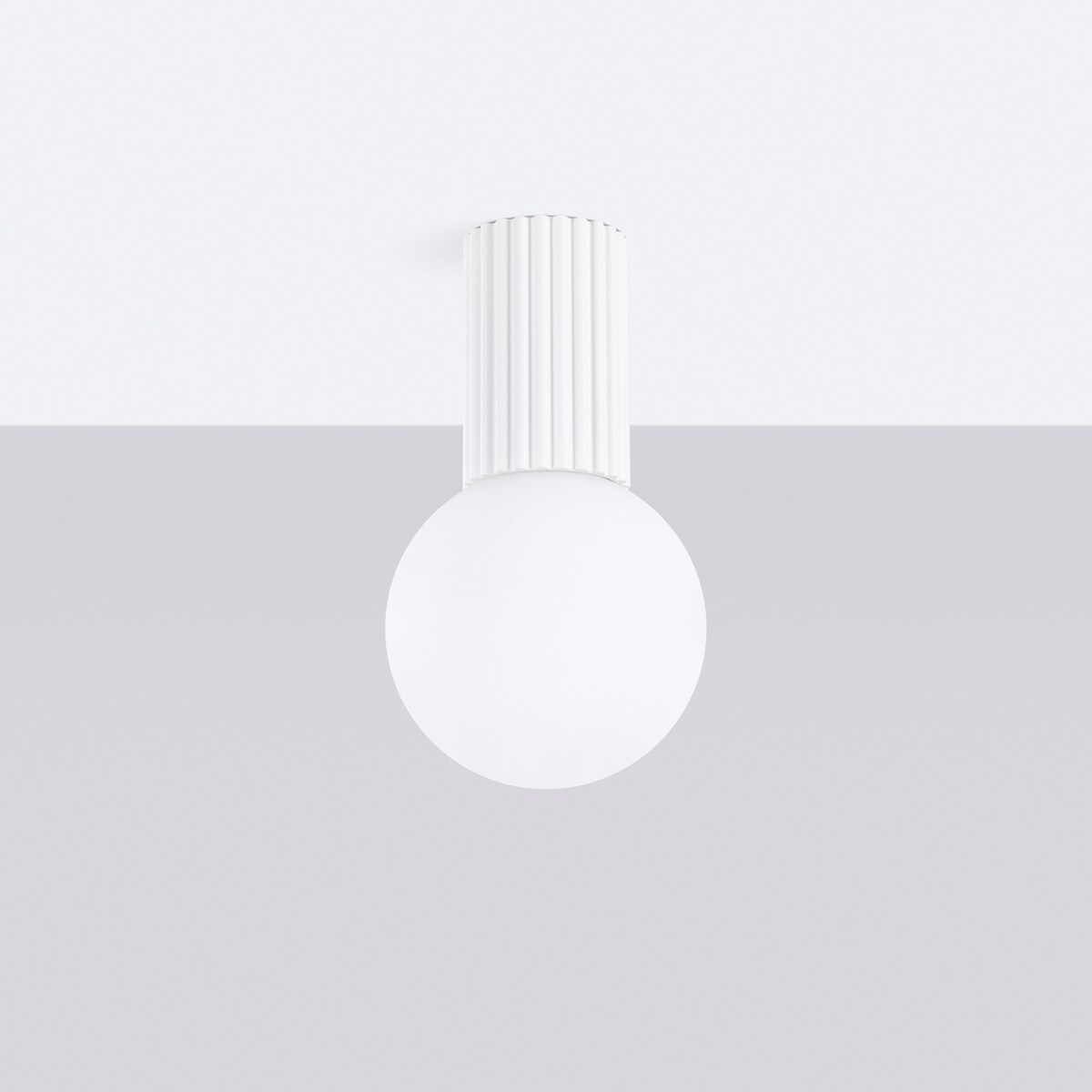 Plafon HALO biały IP44