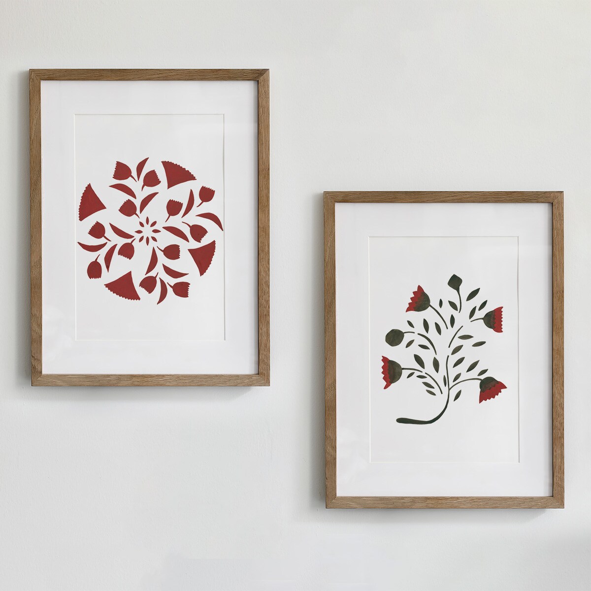 Zestaw Plakatów Folkowe Duo 30x40cm