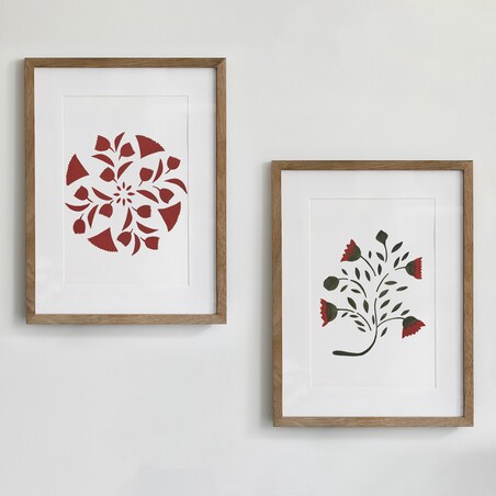 Zestaw Plakatów Folkowe Duo 30x40cm