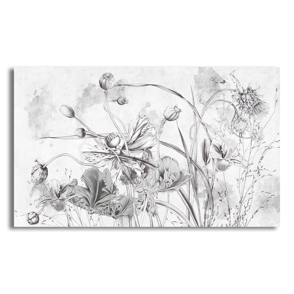 obraz kwiaty 90cm x 150cm