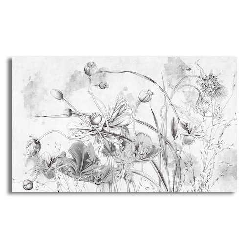 obraz kwiaty 90cm x 150cm