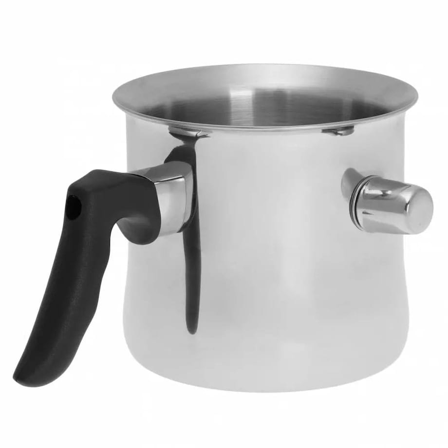 Garnek do gotowania mleka z gwizdkiem i pokrywką 1.0L KINGHOFF