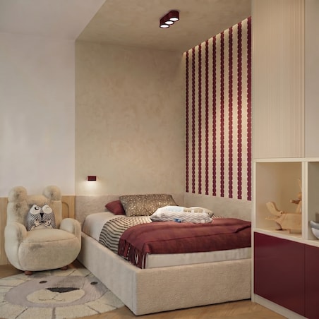 Kinkiet AURA burgund Gx53