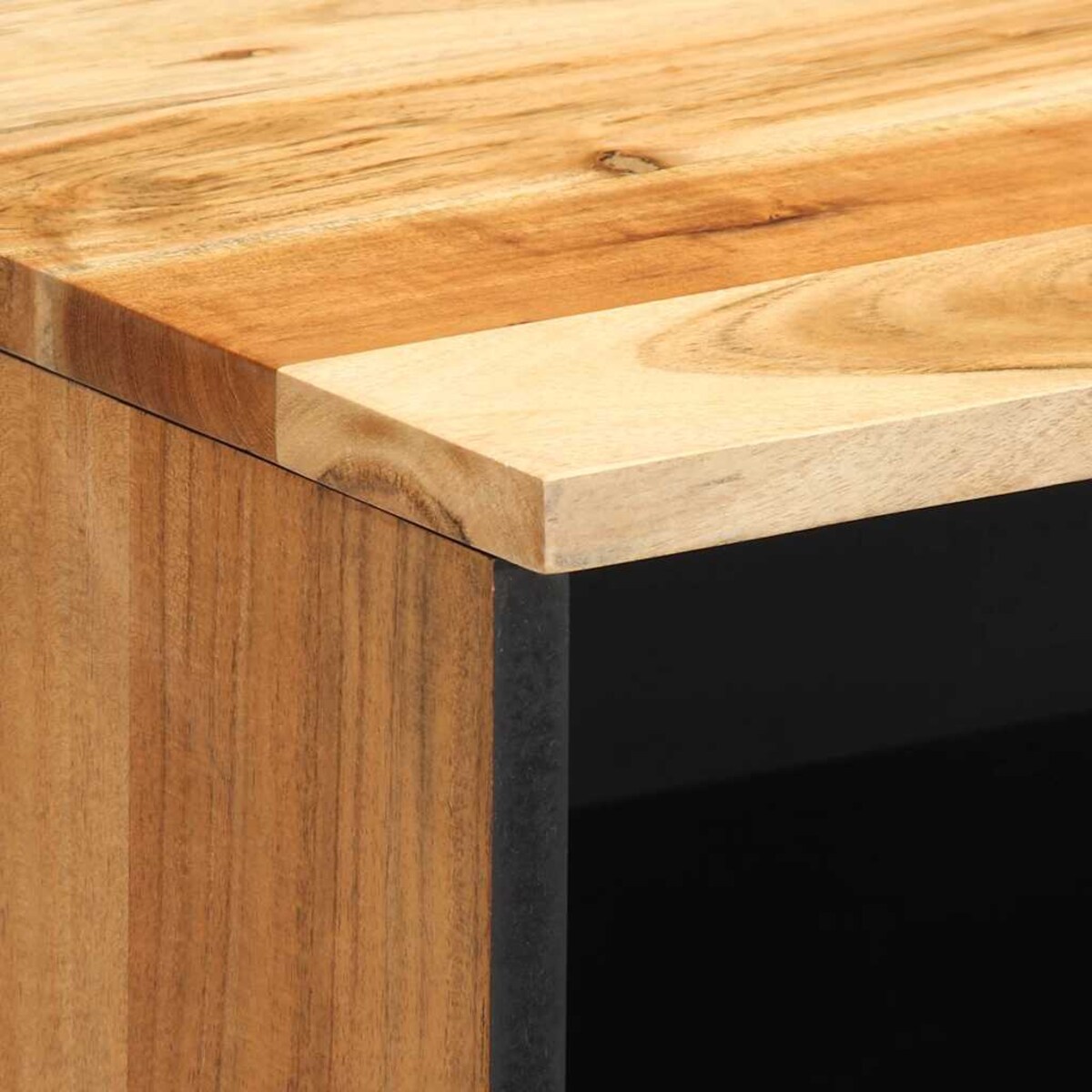 vidaXL Szafka nocna, 40x33x46 cm, lite drewno akacjowe