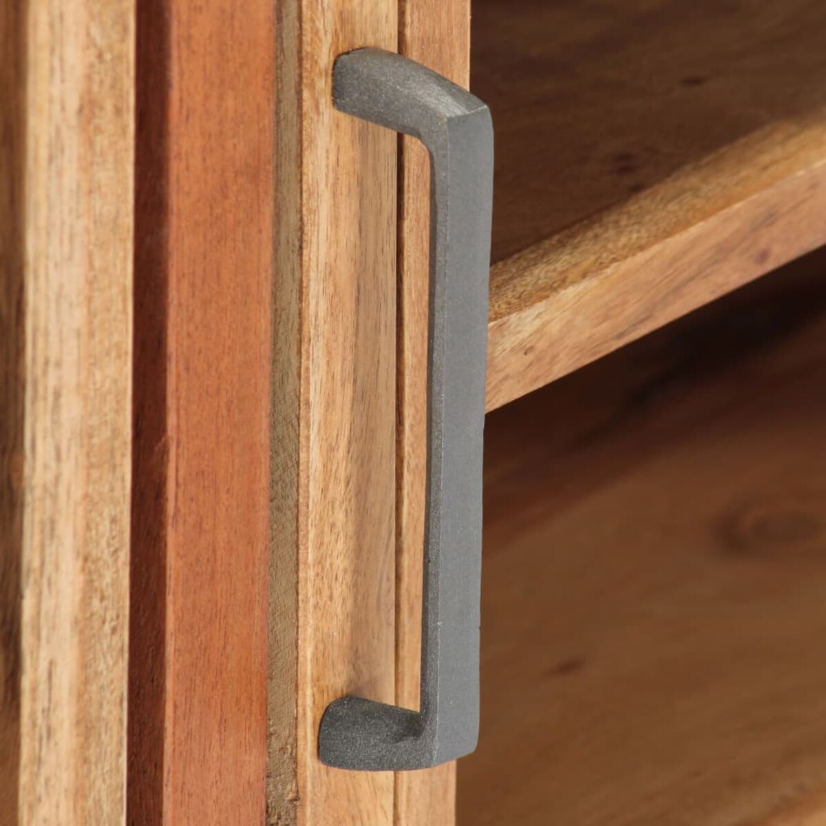 vidaXL Szafka pod TV, 130 x 30 x 45 cm, lite drewno akacjowe