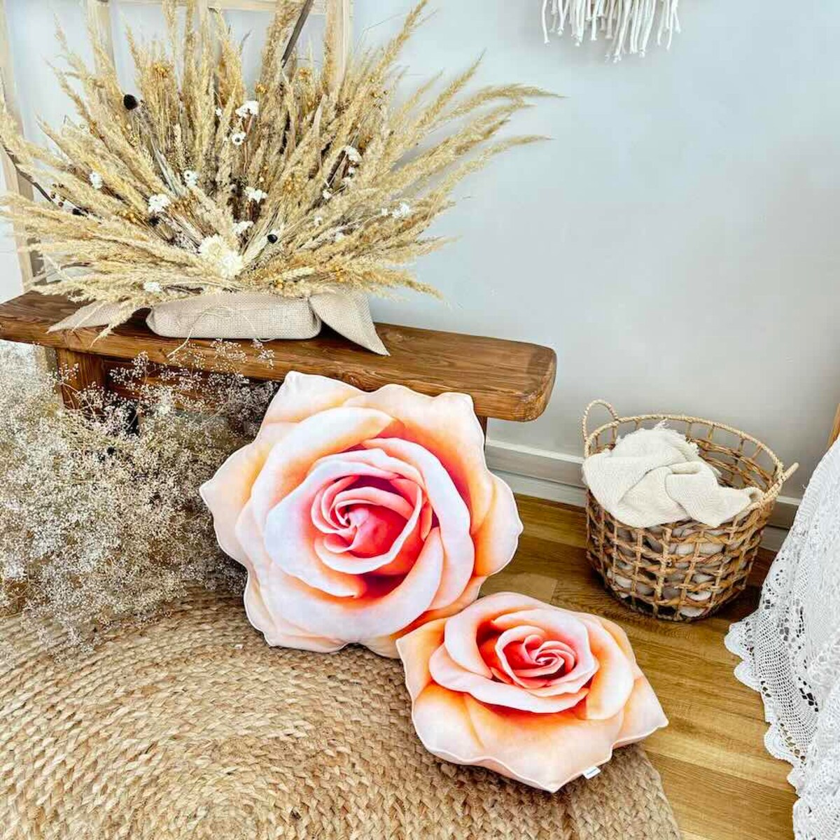 Poduszka mała Róża kwiat róży herbaciana