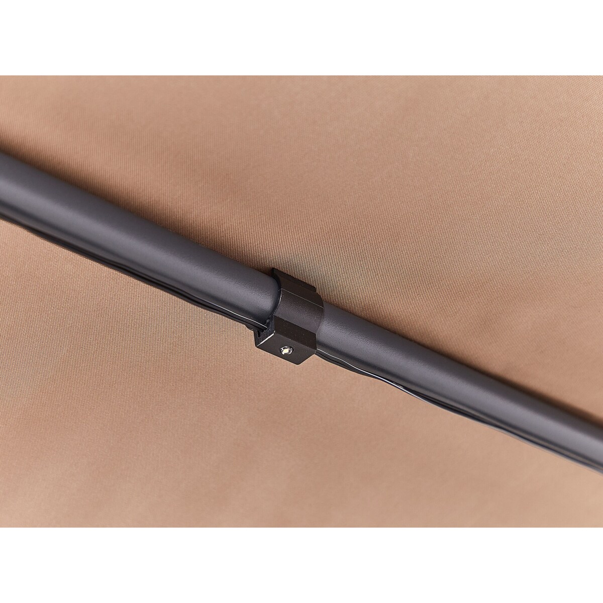 Pawilon ogrodowy LED 310 x 310 cm brązowy PARGA