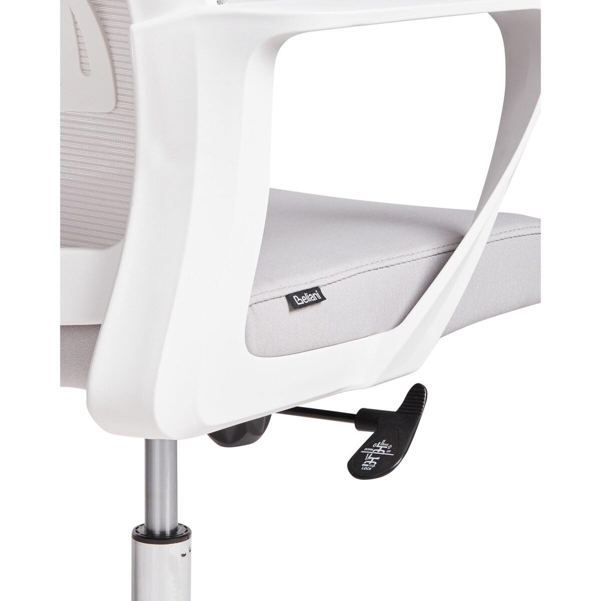 Fotel biurowy Obrotowy MONARCH Jasnoszary