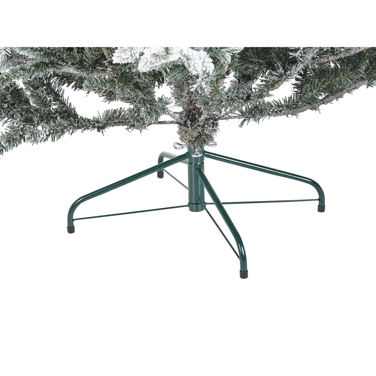 Ośnieżona sztuczna choinka 180 cm biała BRISCO