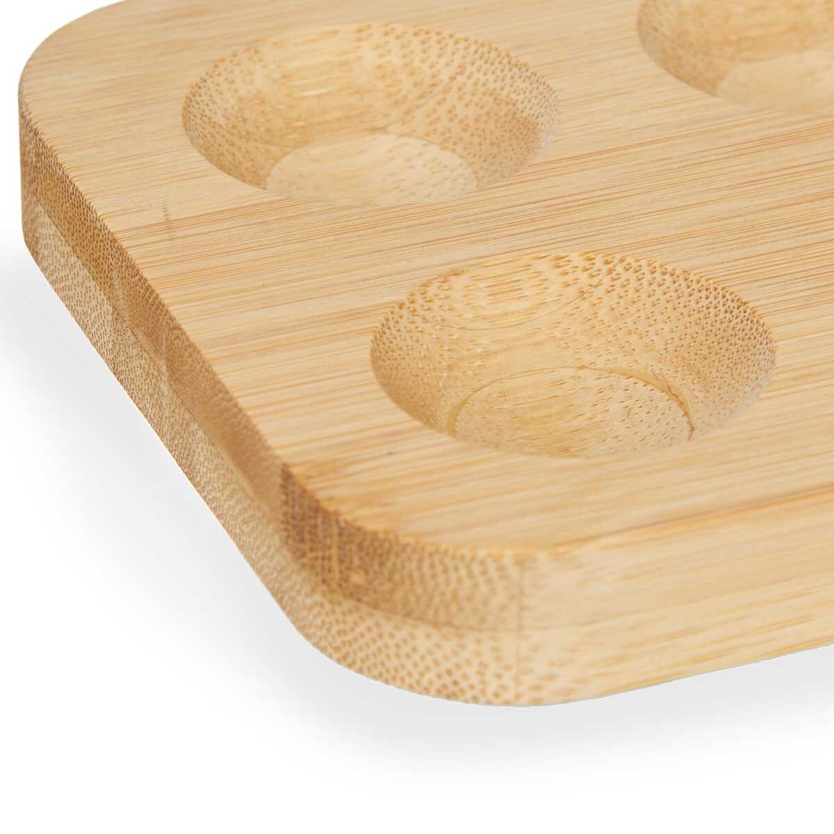 Pojemnik na jajka do lodówki, bambusowy, 30 x 11,5 cm