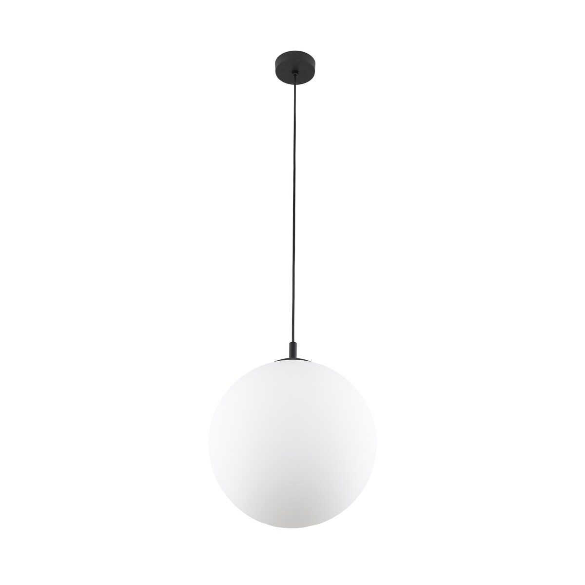 Lampa wisząca ESME WHITE 5671 TK Lighting biała czarna E27 regulowana 35 cm do salonu i jadalni