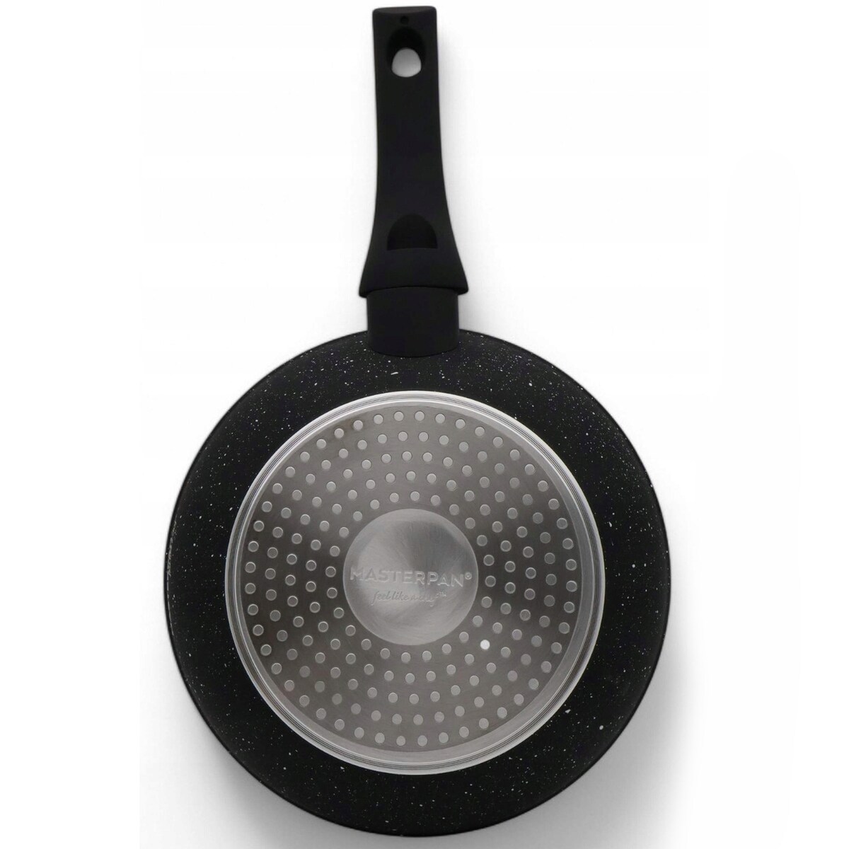 Patelnia Granitowa 20 Cm Plaster Miodu Indukcja Gaz 1.0L Wysoka 4.5