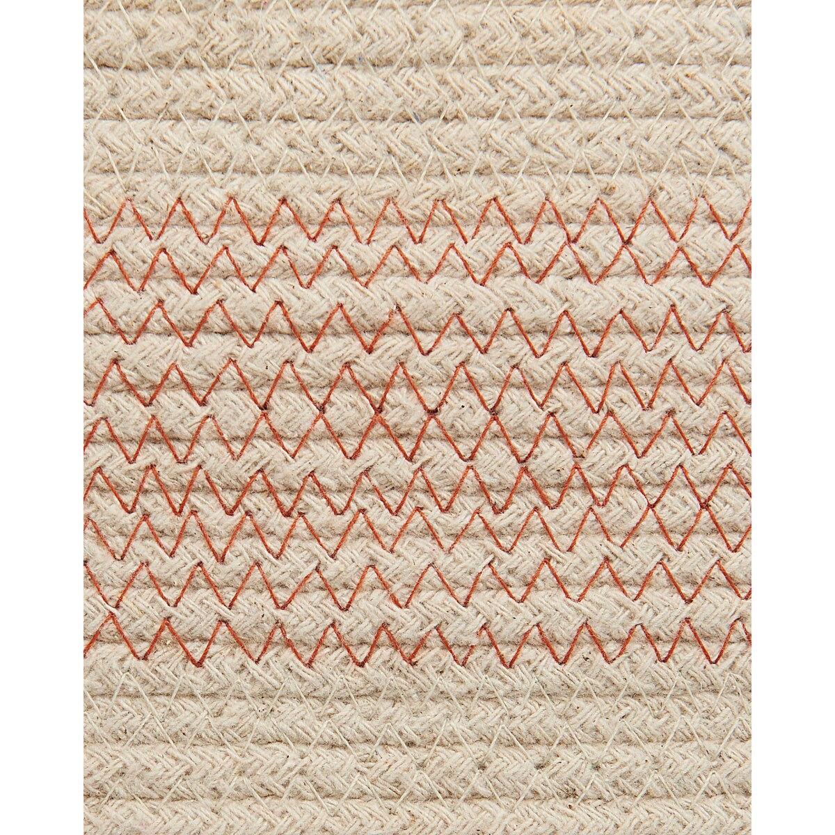 Kosz bawełniany jasnobeżowy SILOPI