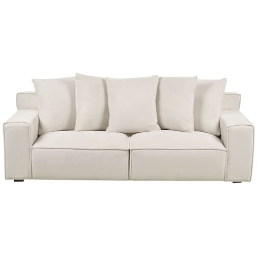 Sofa 3-osobowa złamana biel VISKAN