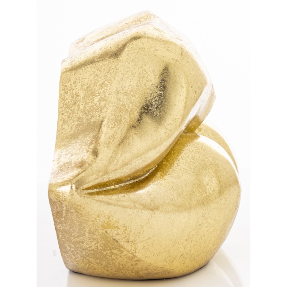 Dekoracja - złote USTA 13,5x28x8,5 cm small