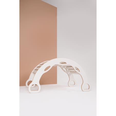 DUŻY bujak montessori z uchwytami + DUŻA zjeżdżalnia DRABINKA