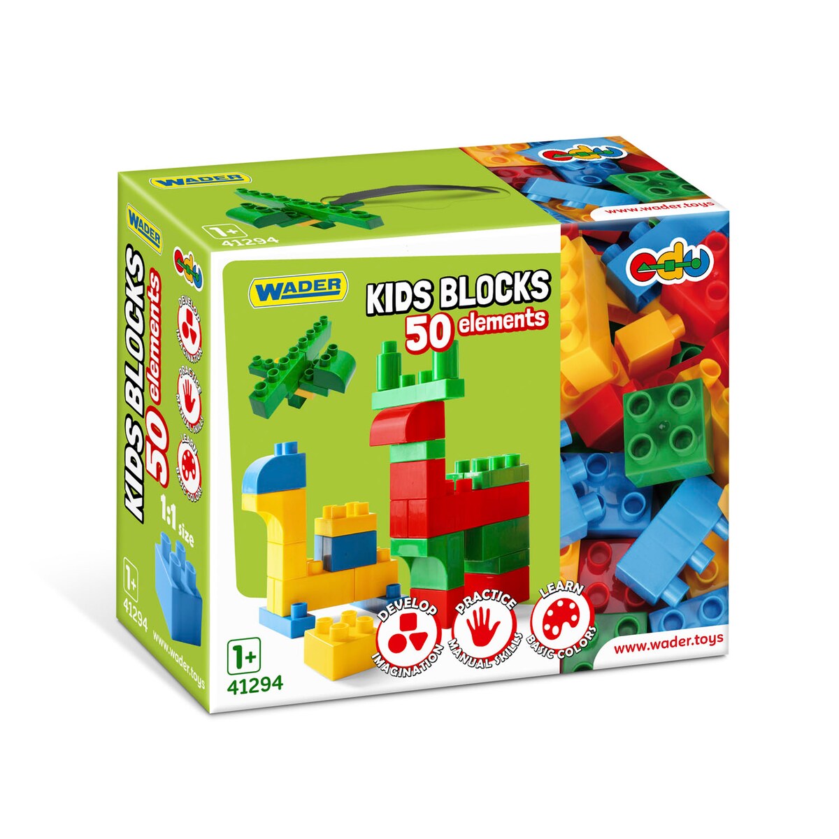 Kids Blocks klocki 50 el.