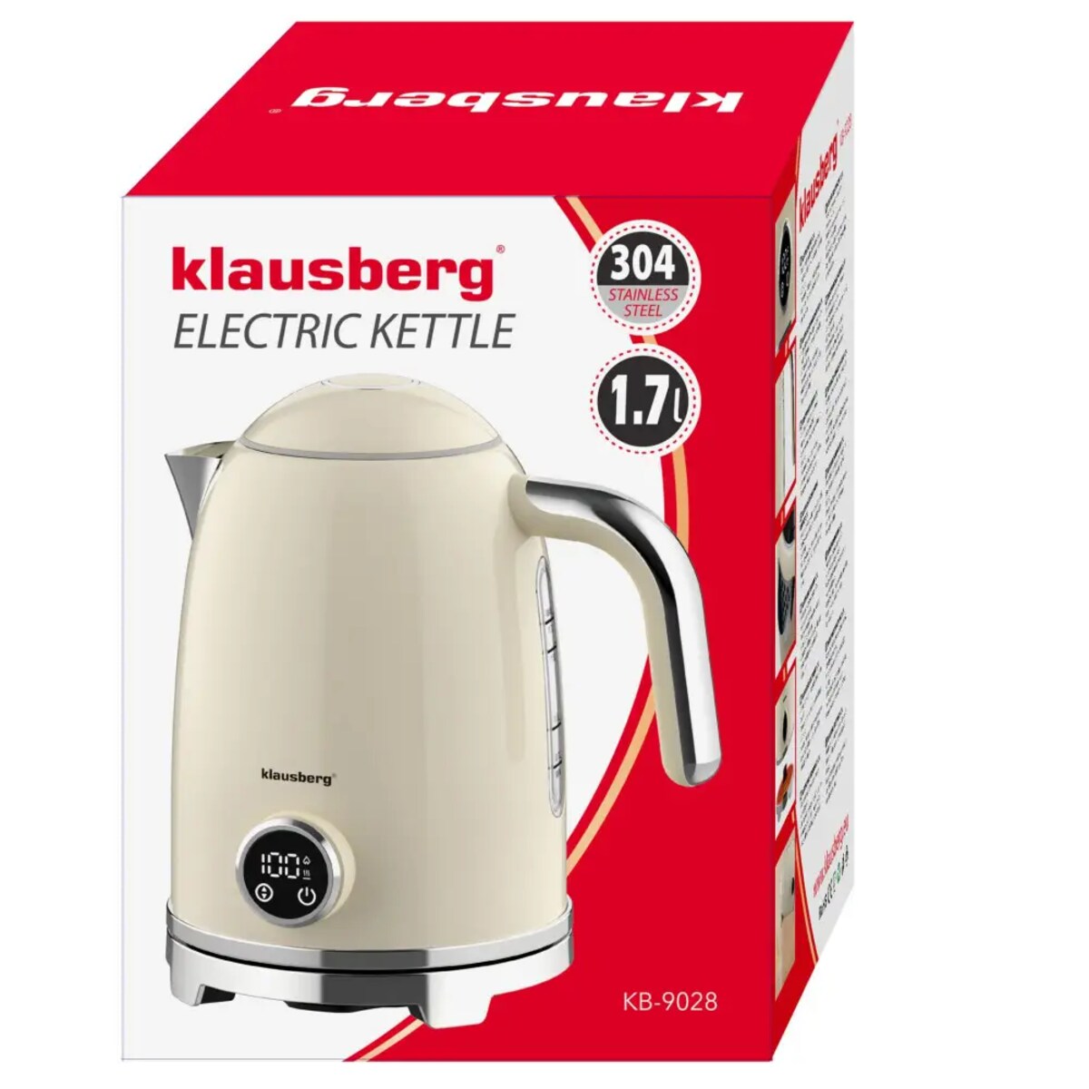 Klausberg czajnik elektryczny 1,7L 67868