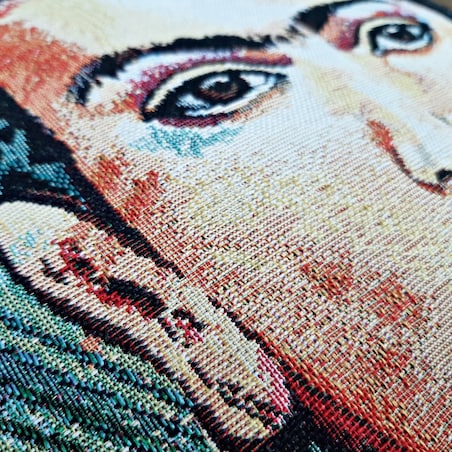 Poszewka Na Poduszkę Jasiek 45X45 Cm Żakardowa Dekoracyjna Ozdobna Frida