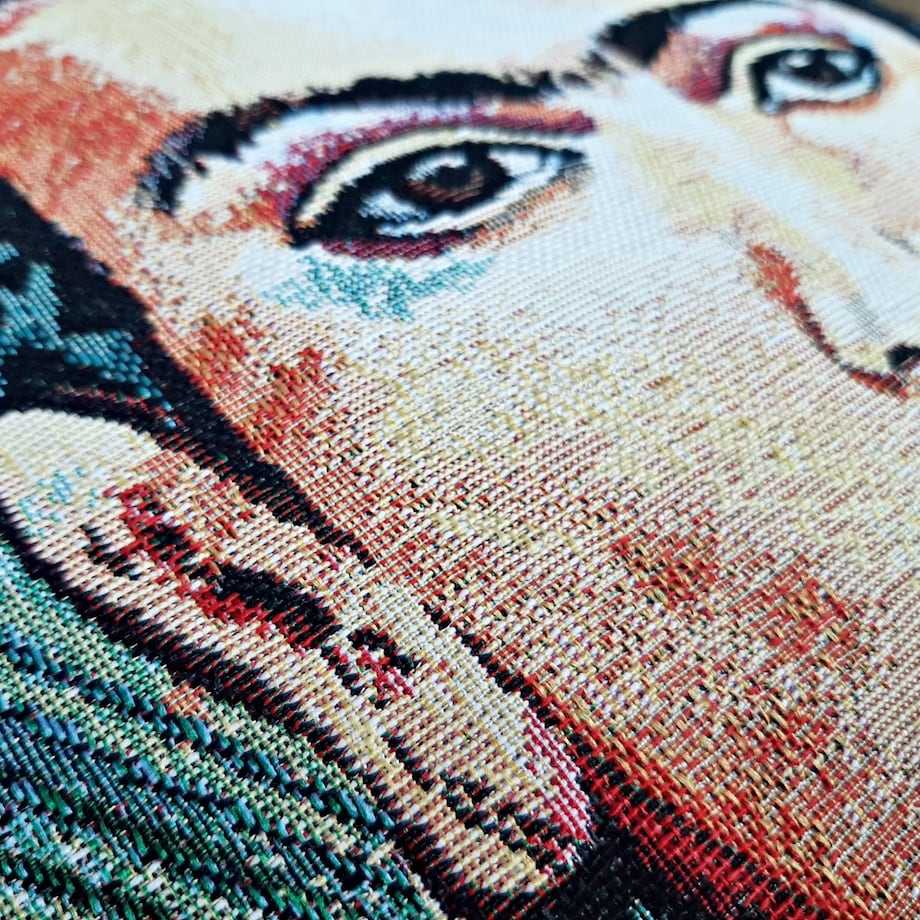 Poszewka Na Poduszkę Jasiek 45X45 Cm Żakardowa Dekoracyjna Ozdobna Frida